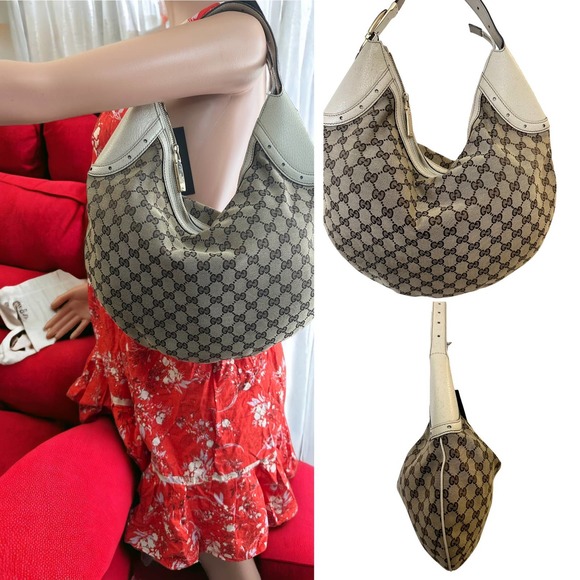 Gucci Handbags - 💎✨Authentic✨💎 Gucci White Hobo